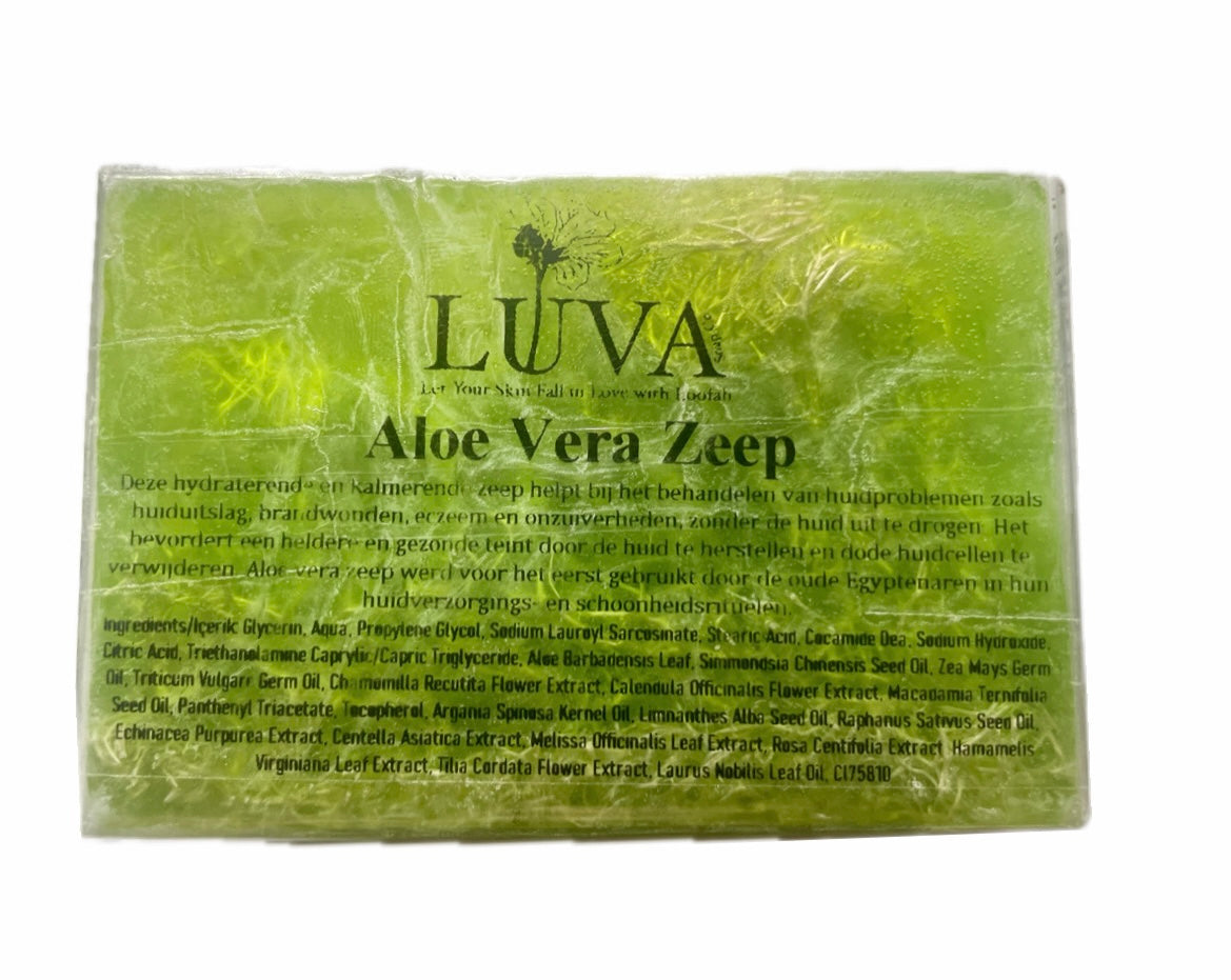 Aloe vera pompoenvezelzeep