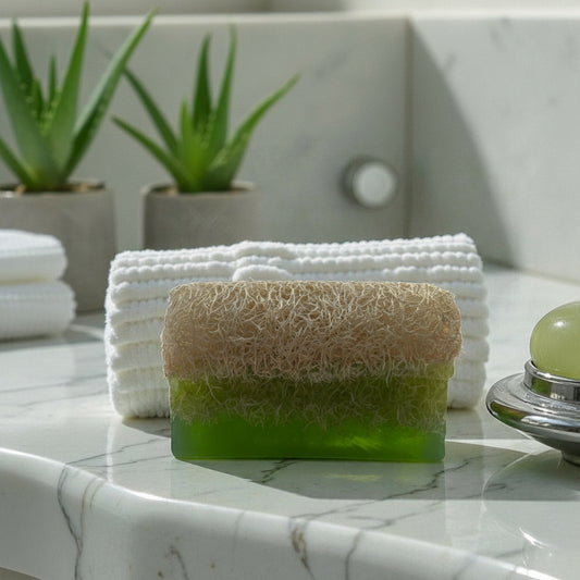 Aloe vera pompoenvezelzeep