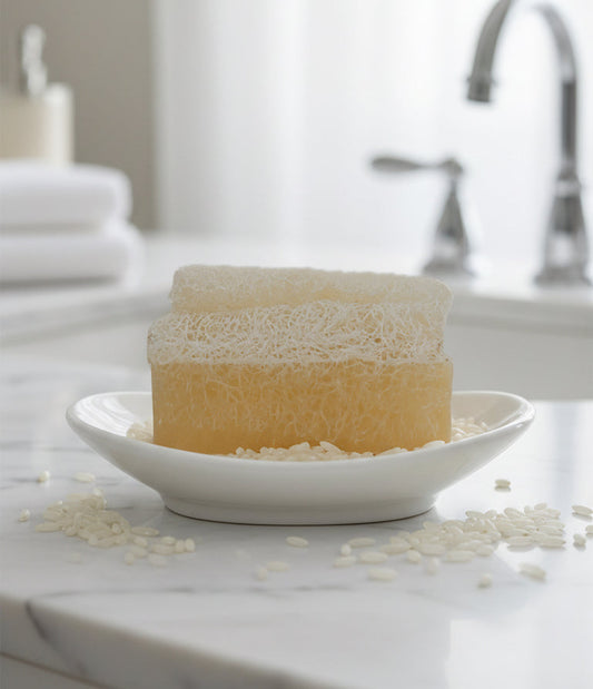 Rijst Pompoenvezelzeep – Natuurlijke Verzorging voor een Stralende Huid 140g